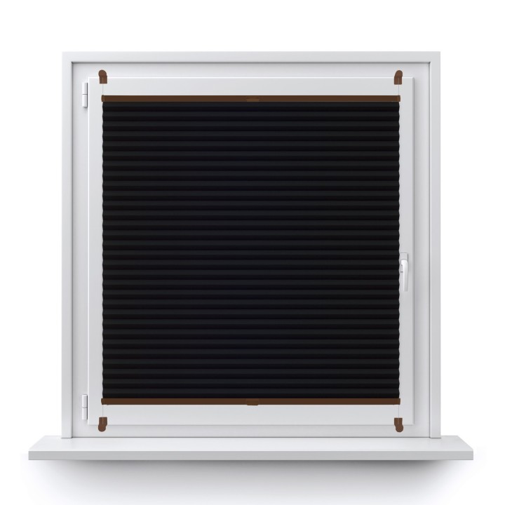 Plisa bezinwazyjna Soft Zaciemniająca Soft Czarna 6086