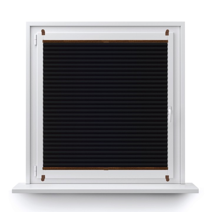 Plisa bezinwazyjna Soft Zaciemniająca Soft Czarna 6086