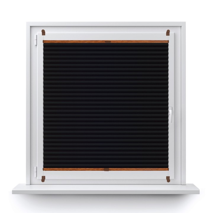 Plisa bezinwazyjna Soft Zaciemniająca Soft Czarna 6086