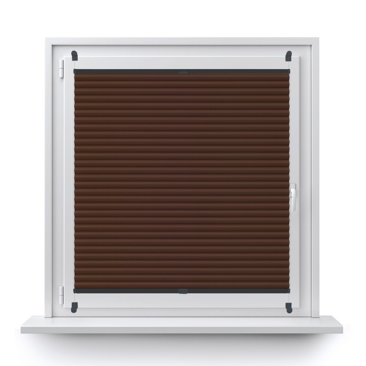 Plisa bezinwazyjna Metallic Przyciemniająca Brązowa 306