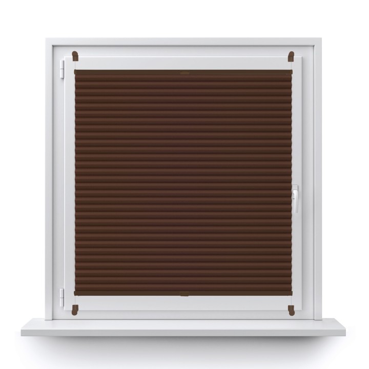 Plisa bezinwazyjna Metallic Przyciemniająca Brązowa 306