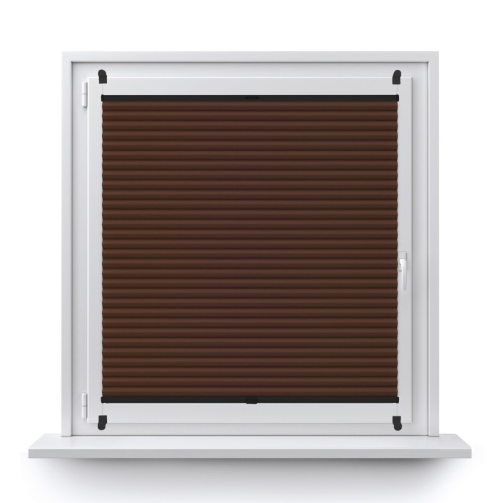 Plisa bezinwazyjna Metallic Przyciemniająca Brązowa 306