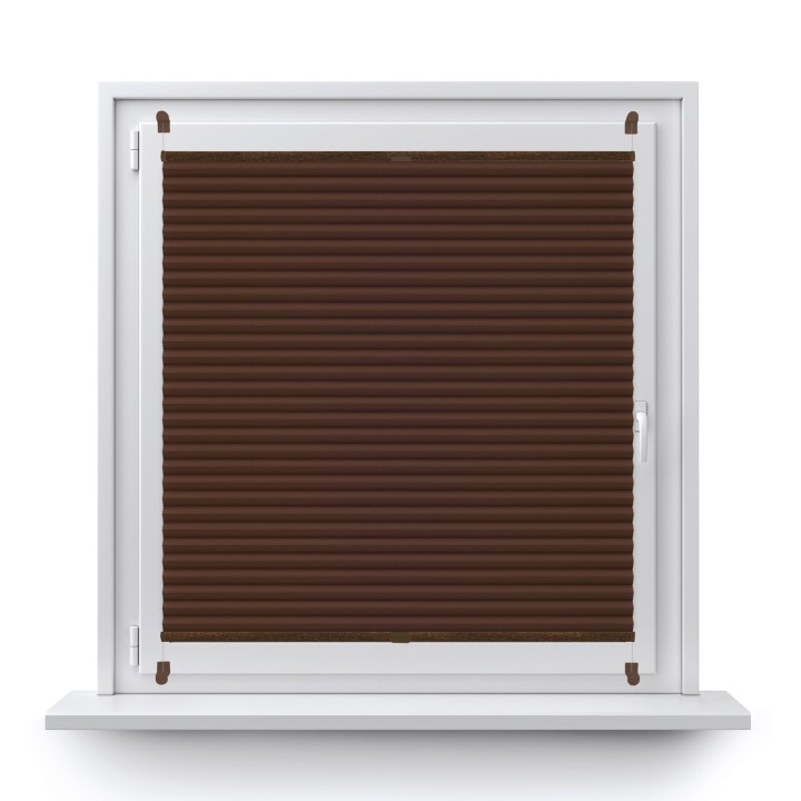 Plisa bezinwazyjna Metallic Przyciemniająca Brązowa 306