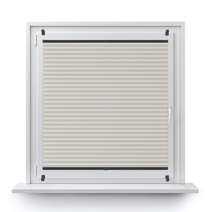 Plisa bezinwazyjna Metallic Przyciemniająca Biała 307