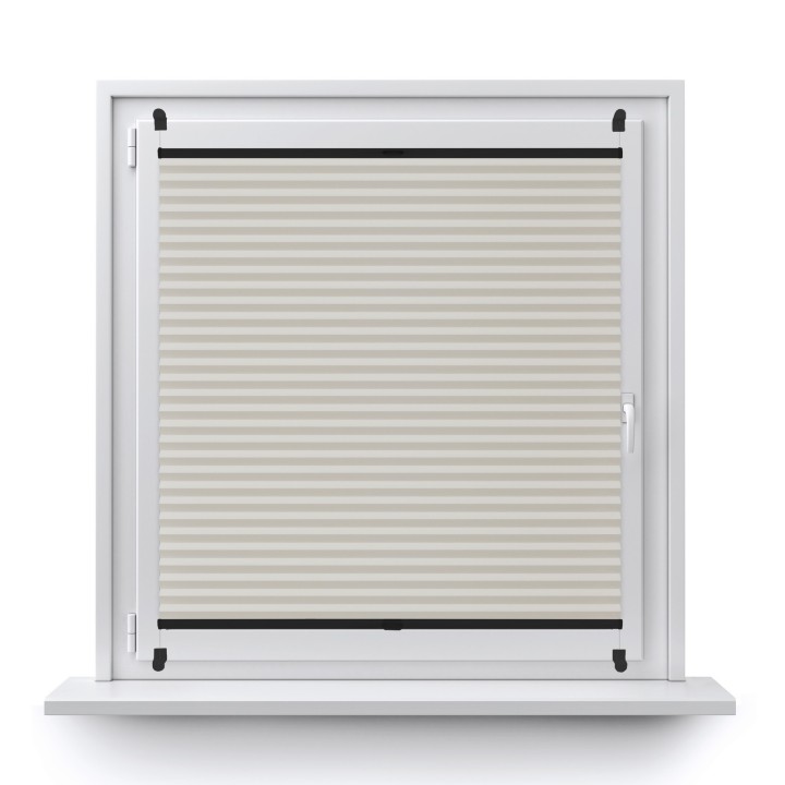 Plisa bezinwazyjna Metallic Przyciemniająca Biała 307