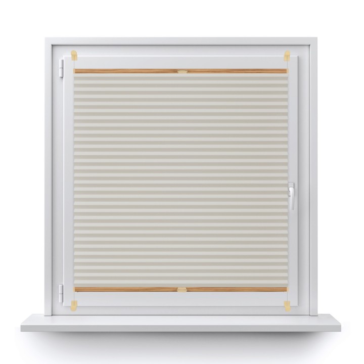 Plisa bezinwazyjna Metallic Przyciemniająca Biała 307