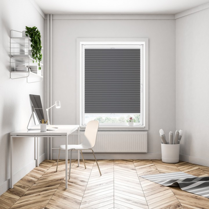 Plisa bezinwazyjna Metallic Przyciemniająca Szara 308