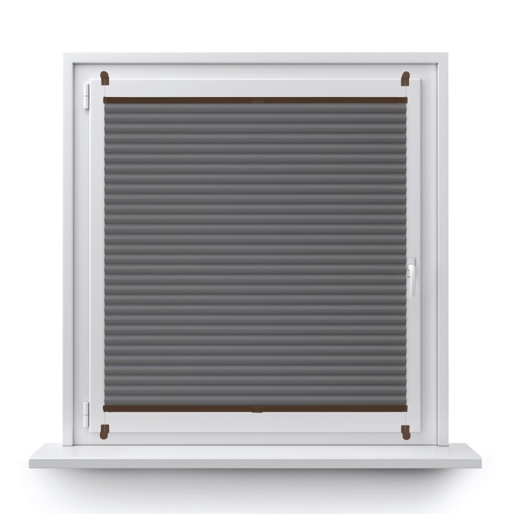 Plisa bezinwazyjna Metallic Przyciemniająca Szara 308