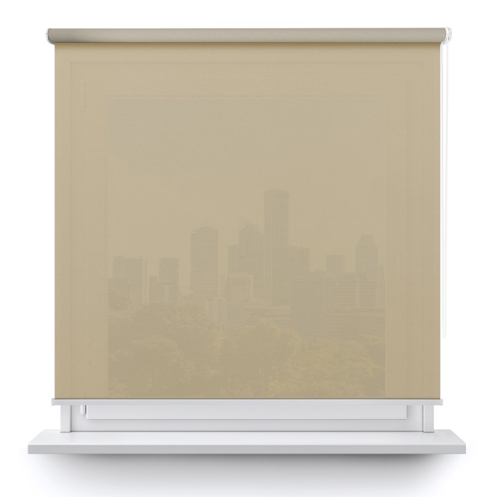 Roleta wolnowisząca Gładka Przyciemniająca Gładka Beżowa Gl03