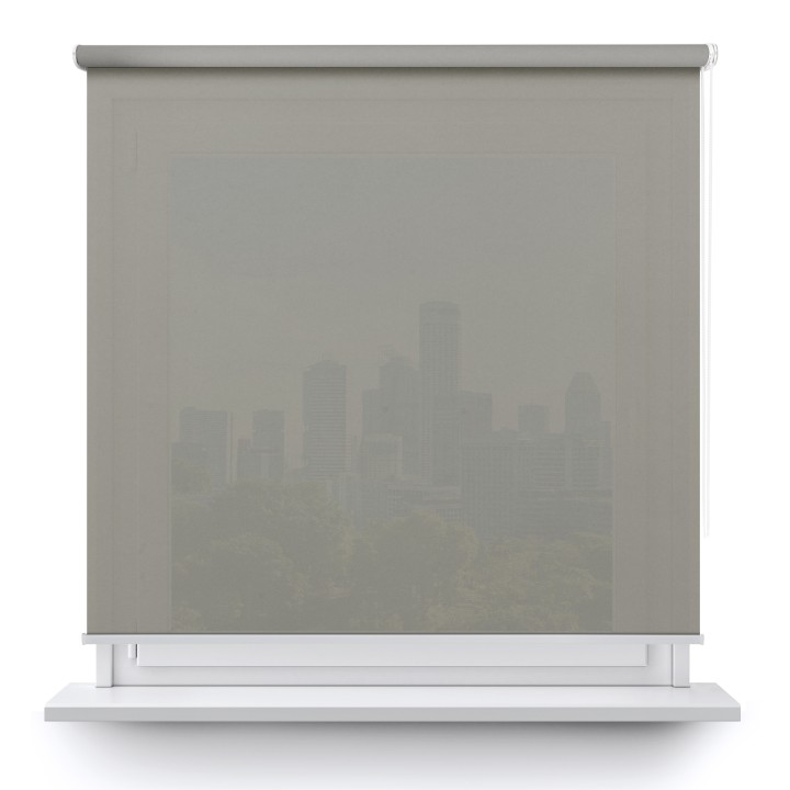 Roleta wolnowisząca Gładka Przyciemniająca Gładka Szara Gl04