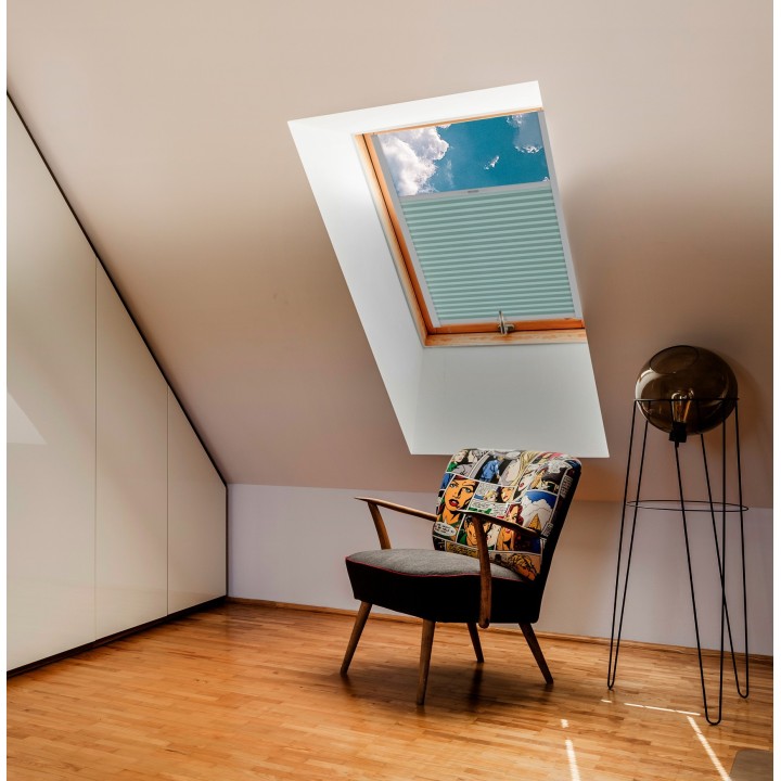 Plisa dachowa Natural Pearl Przyciemniająca Zielona 404