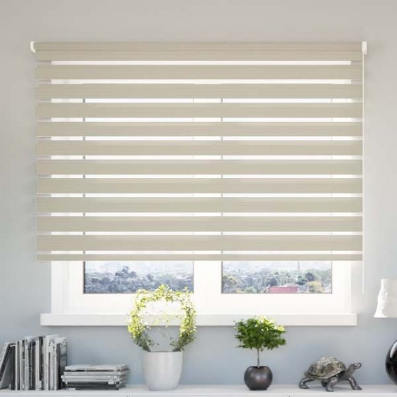 Wall mounted blind Day-Night Classic Śmietanka 03