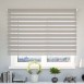 Wall mounted blind Day-Night Classic light gray 21