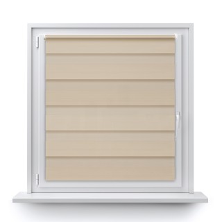 Roleta Mini Dzień Noc Zaciemniająca Margaret Beżowa Mrg-02