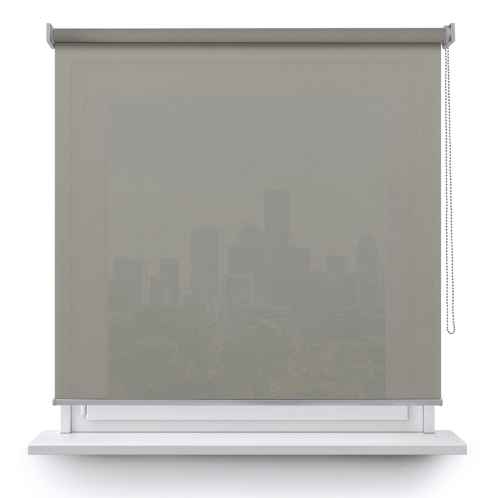 Roleta wolnowisząca Gładka Przyciemniająca Gładka Szara Gl04