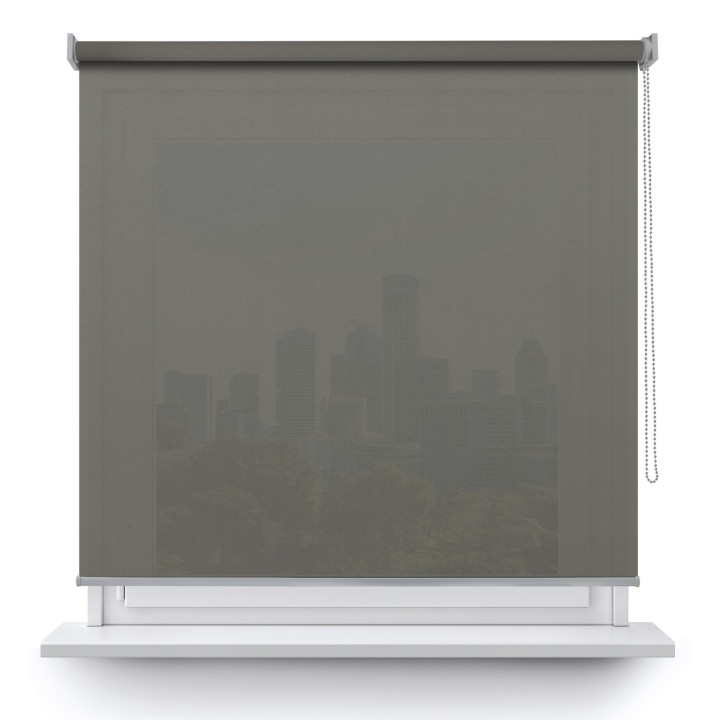 Roleta wolnowisząca Gładka Przyciemniająca Gładka Szara Gl05