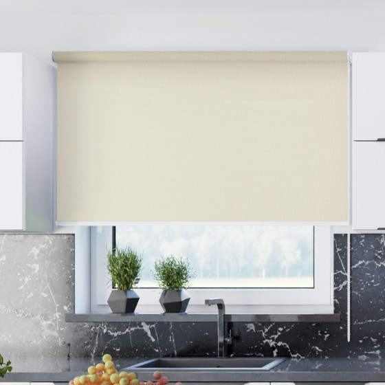 Blackout Wall mounted blind yellow 057