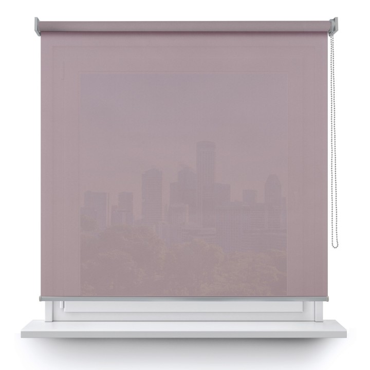 Roleta wolnowisząca Gładka Przyciemniająca Gładka Różowa 532