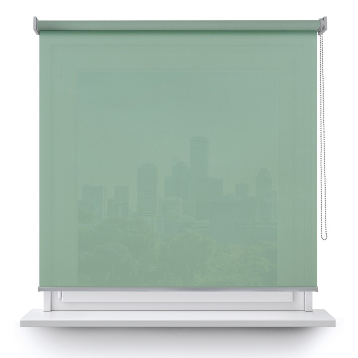 Roleta wolnowisząca Gładka Przyciemniająca Gładka Zielona 527