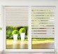 Roller blind in PVC casette with guide Day-Night Bahama XXIII light cream BH2301