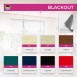 Blackout Wall mounted blind popiel 054