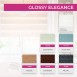 Roleta w kasecie z prowadnicą Dzień-Noc Glossy Elegance Metalowy 15988