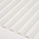 Exclusive pleated blind white