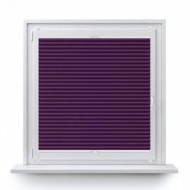 Blackout termo premium pleated blind purple