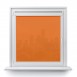 Roller blind in PVC cassette with a guide orange 508