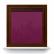 Roller blind in PVC cassette with a guide purple 522