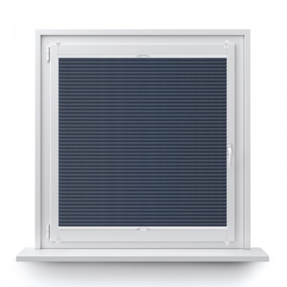 Thermo-blackout honeycomb pleated blind oliwka