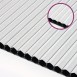 Thermo-blackout honeycomb pleated blind biały