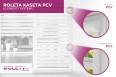 Roleta w kasecie z prowadnicą Madryt light brown 858