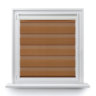 Roleta w kasecie PCV Dzień Noc Przyciemniająca Classic bez prowadnic Beżowa 1211