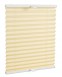 Basic premium pleated blind creamy