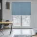 Wall mounted blind blue 525