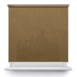 Roleta wolnowisząca Gładka Przyciemniająca Bambus Brązowa 323