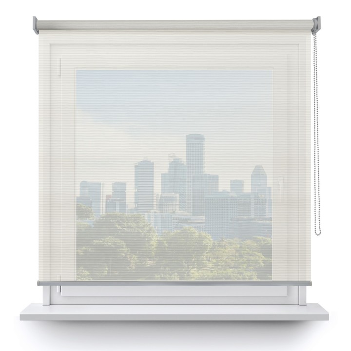 Roleta wolnowisząca Gładka Przyciemniająca Gładka Biała 101