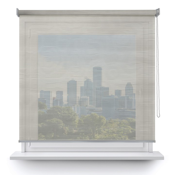 Roleta wolnowisząca Gładka Przyciemniająca Borneo Szara 103