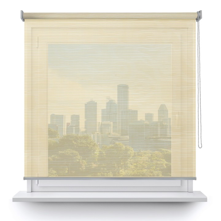 Roleta wolnowisząca Gładka Przyciemniająca Borneo Beżowa 102