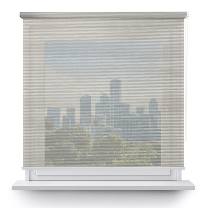 Roleta wolnowisząca Gładka Przyciemniająca Borneo Szara 103