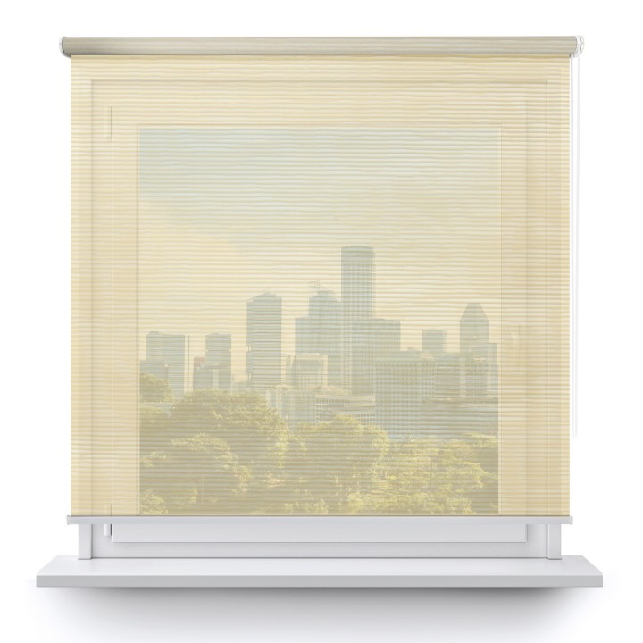 Roleta wolnowisząca Gładka Przyciemniająca Borneo Beżowa 102