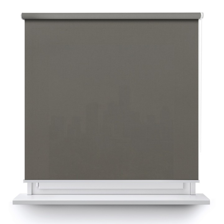 Roleta wolnowisząca Gładka Przyciemniająca Eden Szara 139
