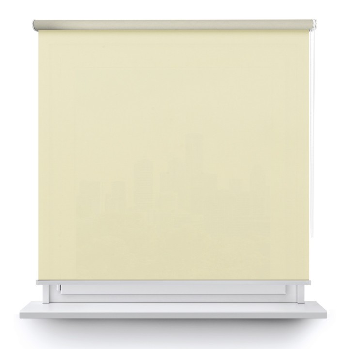 Roleta wolnowisząca Gładka Przyciemniająca Eden Kremowa 127