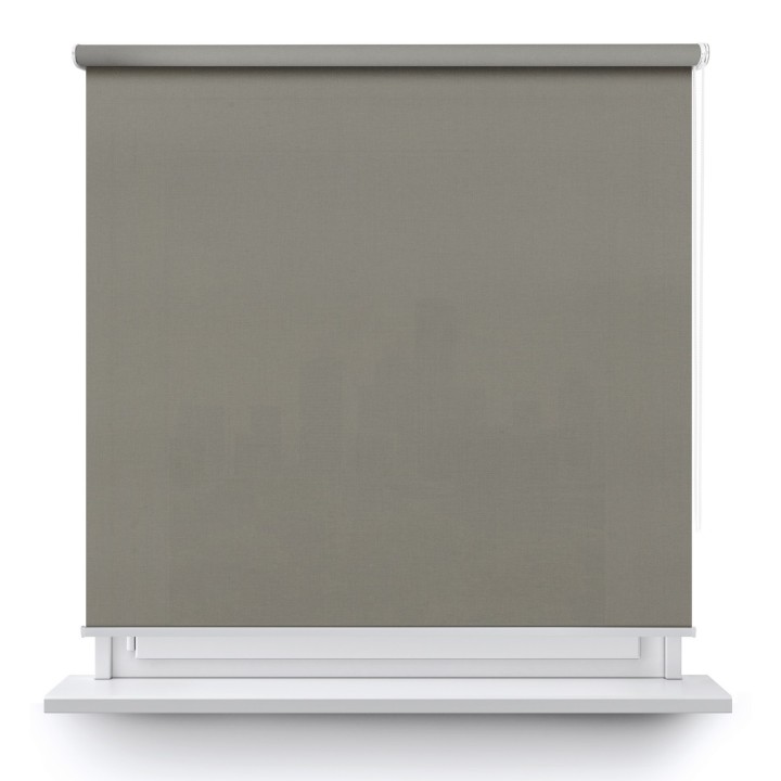 Roleta wolnowisząca Gładka Przyciemniająca Eden Jasnoszara 138