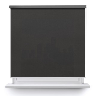 Roleta wolnowisząca Gładka Przyciemniająca Eden Ciemnoszara 136
