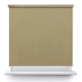Roleta wolnowisząca Gładka Przyciemniająca Eden Ciemnobeżowa 131