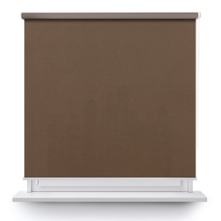 Roleta wolnowisząca Gładka Przyciemniająca Eden Brazowy 132