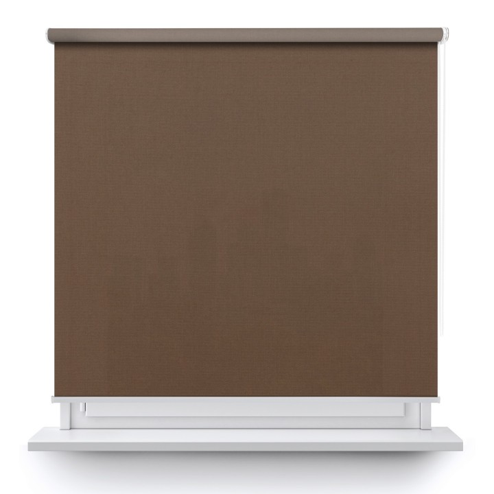 Roleta wolnowisząca Gładka Przyciemniająca Eden Brazowy 132
