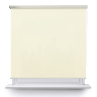 Roleta wolnowisząca Gładka Przyciemniająca Eden Biała 137